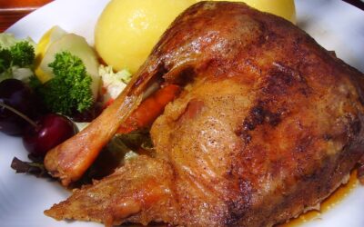 Gaumenfreuden am Martinsgansbuffet